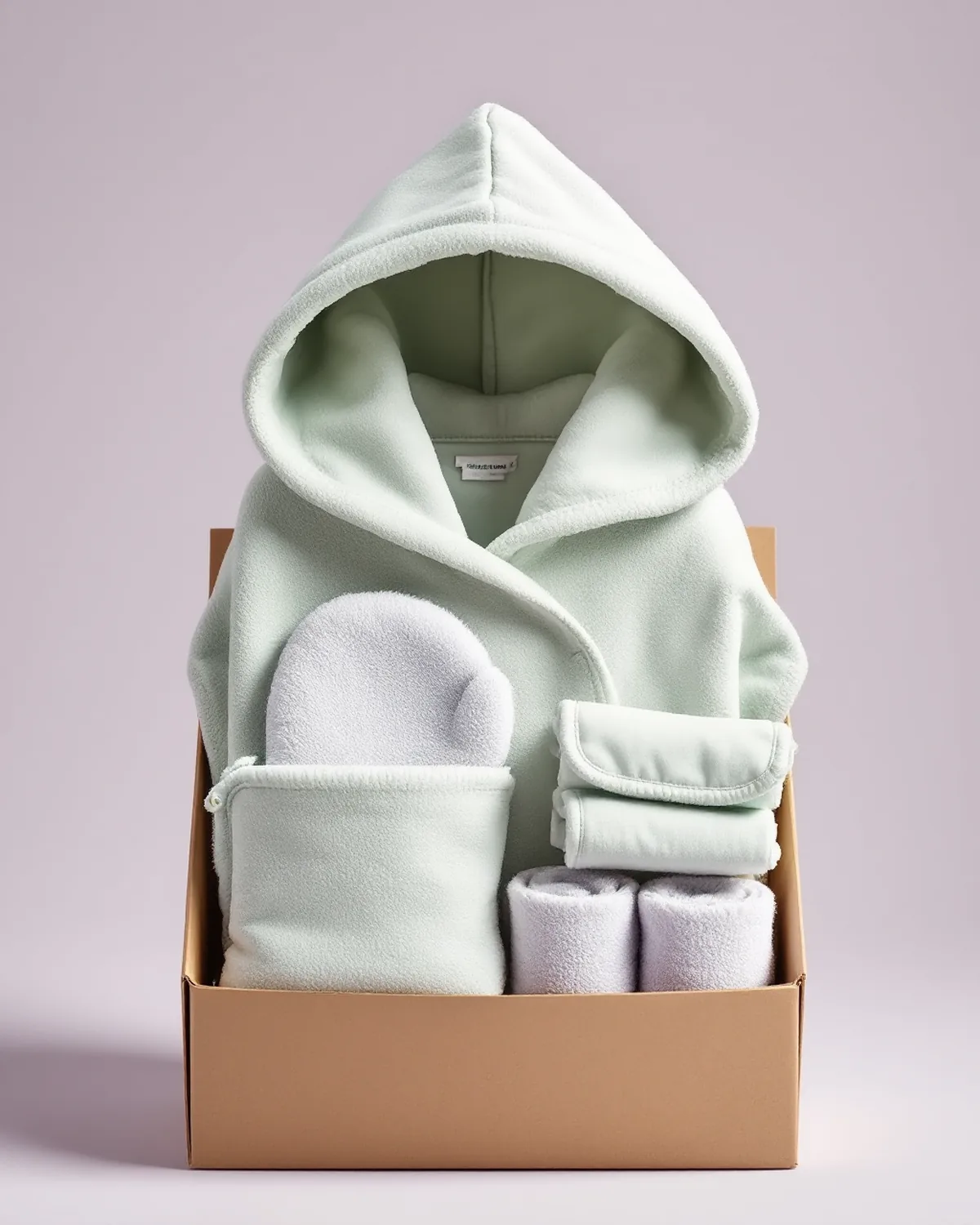 Coffret bain cape & gant