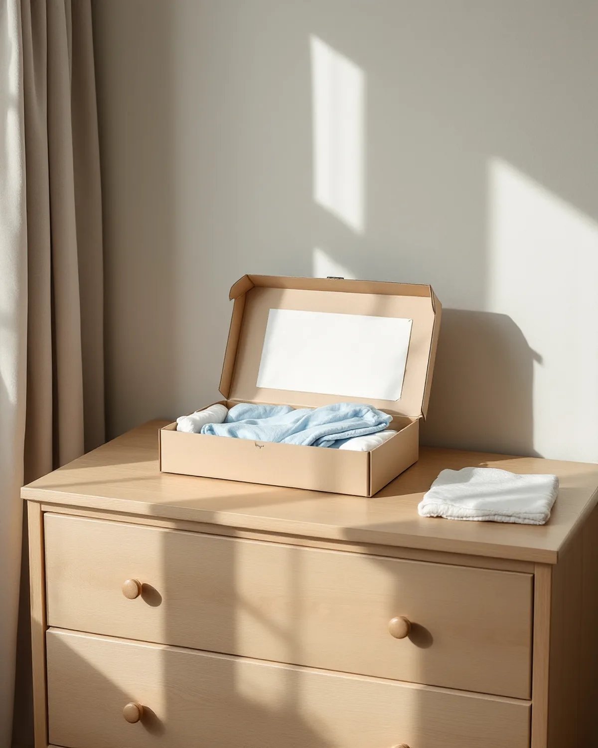Coffret nuit gigoteuse & doudou, en situation