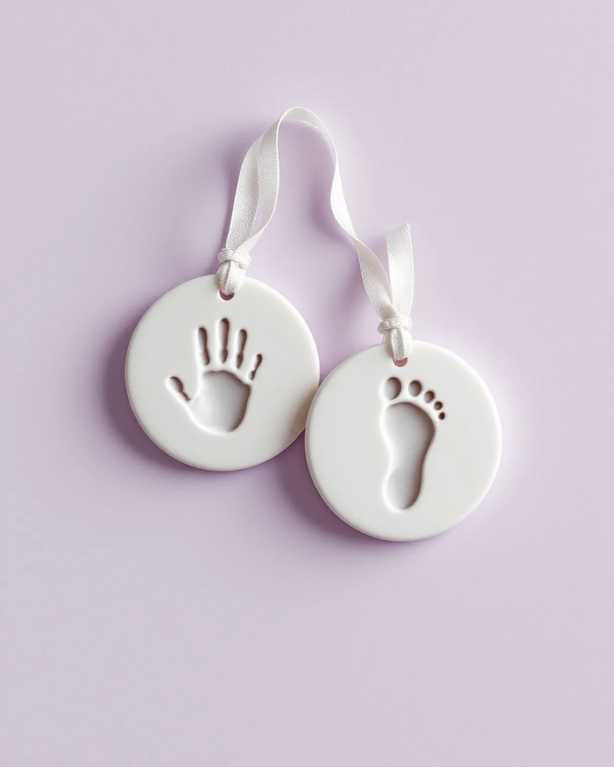 Kit empreinte main & pied en argile